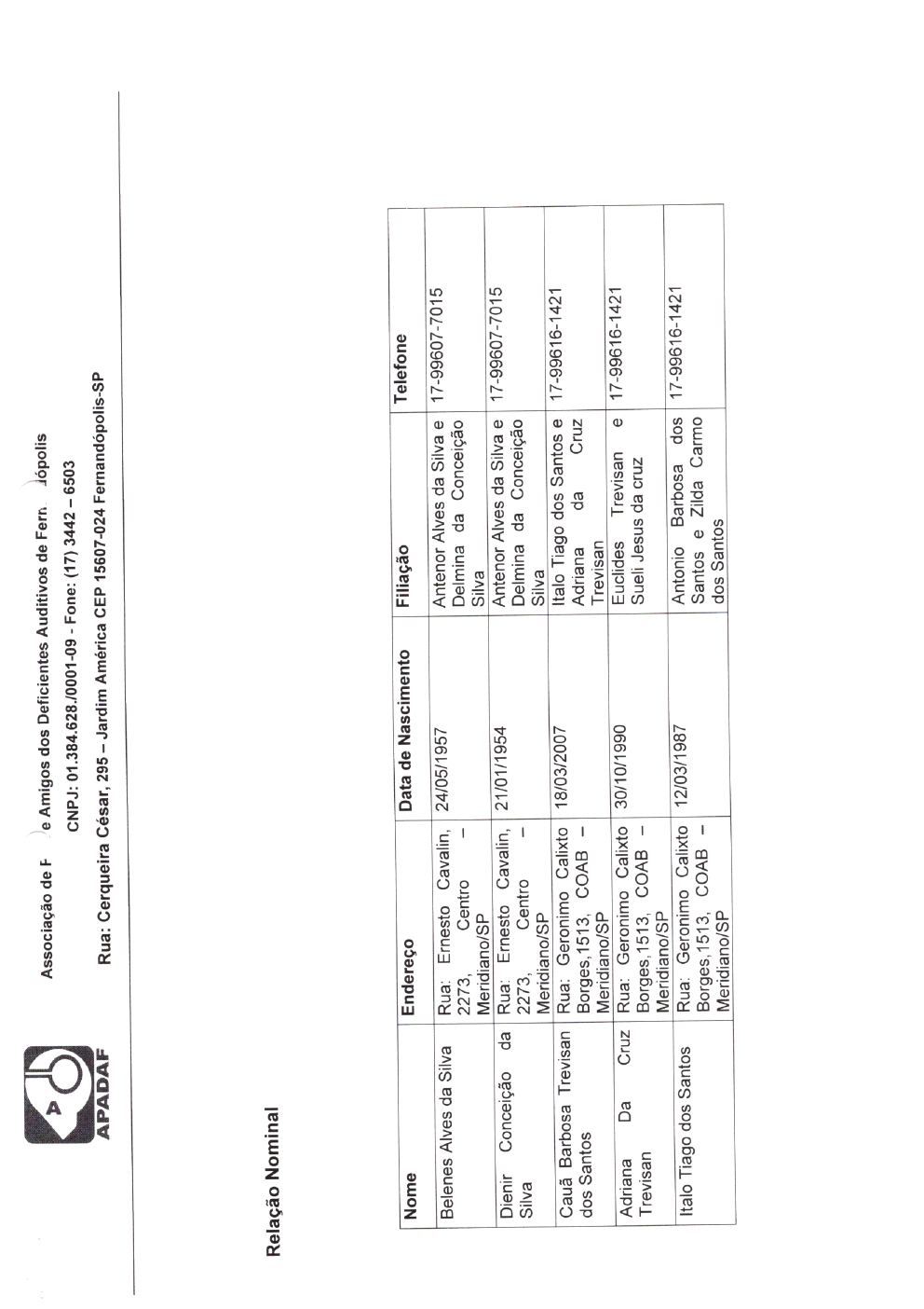 Página 36 de Prestação de Contas Anual — Meridiano — 2020 — Volume 2 (Recibos e Comprovantes)