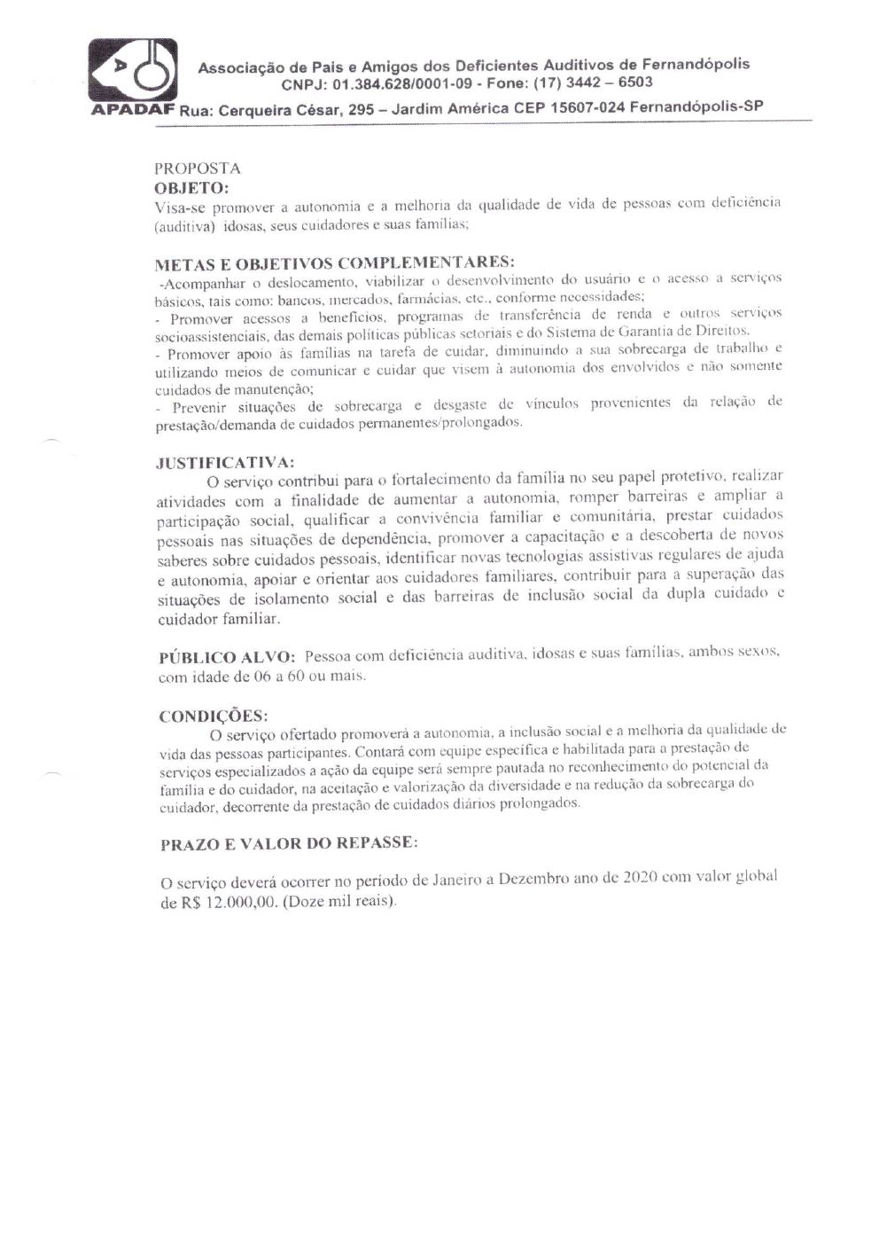 Página 4 de Prestação de Contas Anual — Estrela d'Oeste — 2020