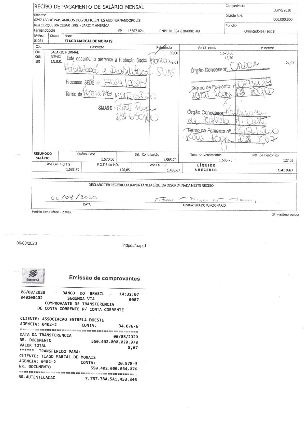 Página 30 de Prestação de Contas Anual — Estrela d'Oeste — 2020