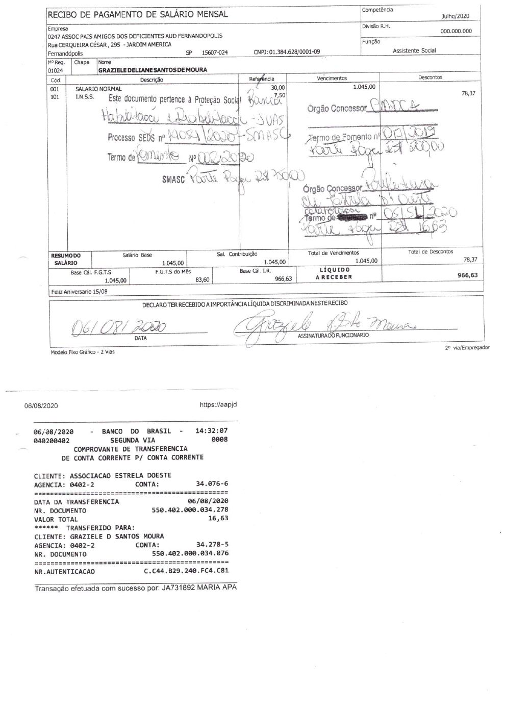 Página 31 de Prestação de Contas Anual — Estrela d'Oeste — 2020