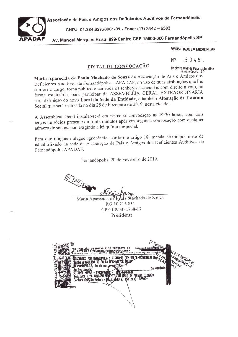 Página 6 de Prestação de Contas Anual — Meridiano — 2021
