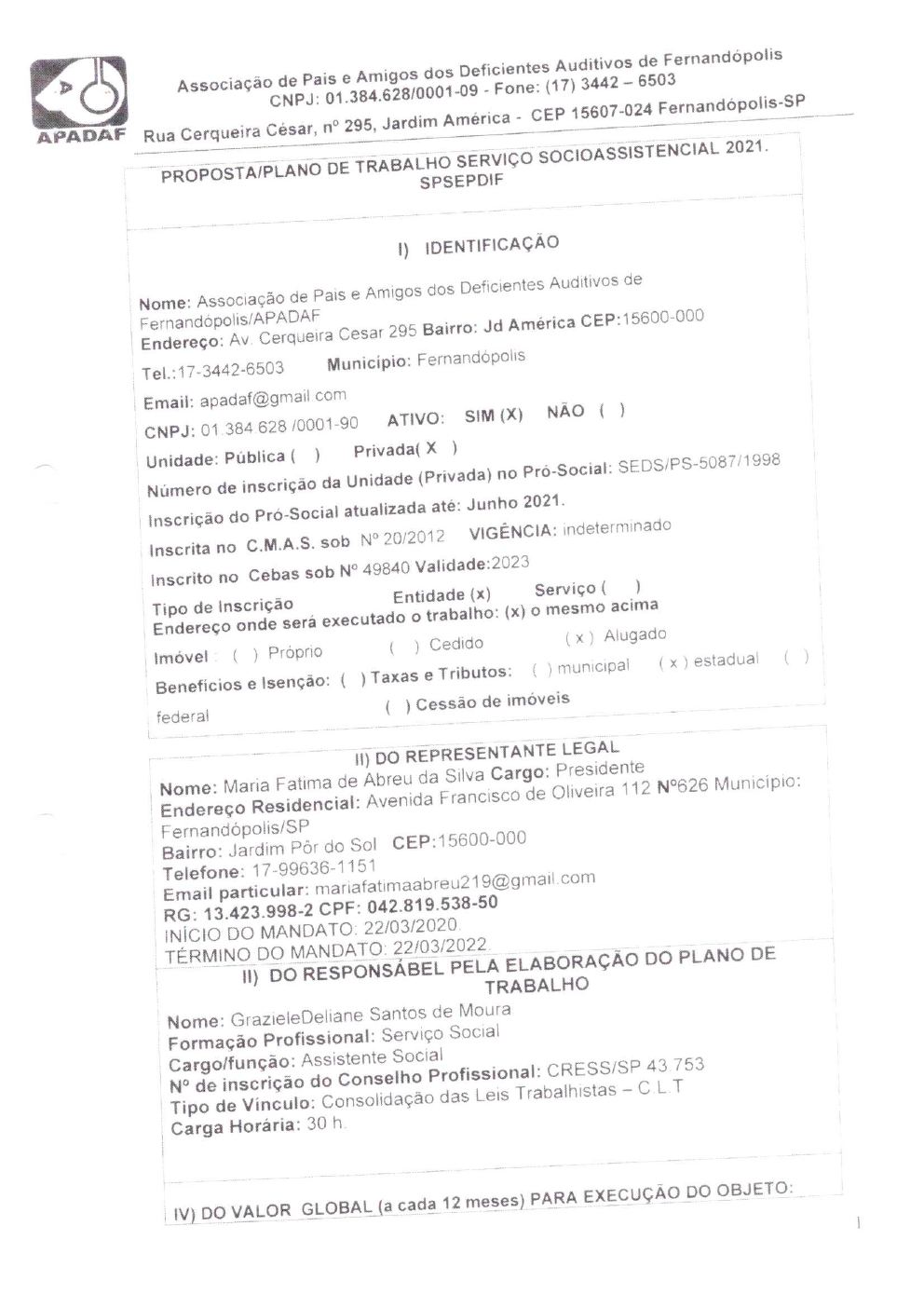 Página 15 de Prestação de Contas Anual — Pedranópolis — 2021 — Volume 1