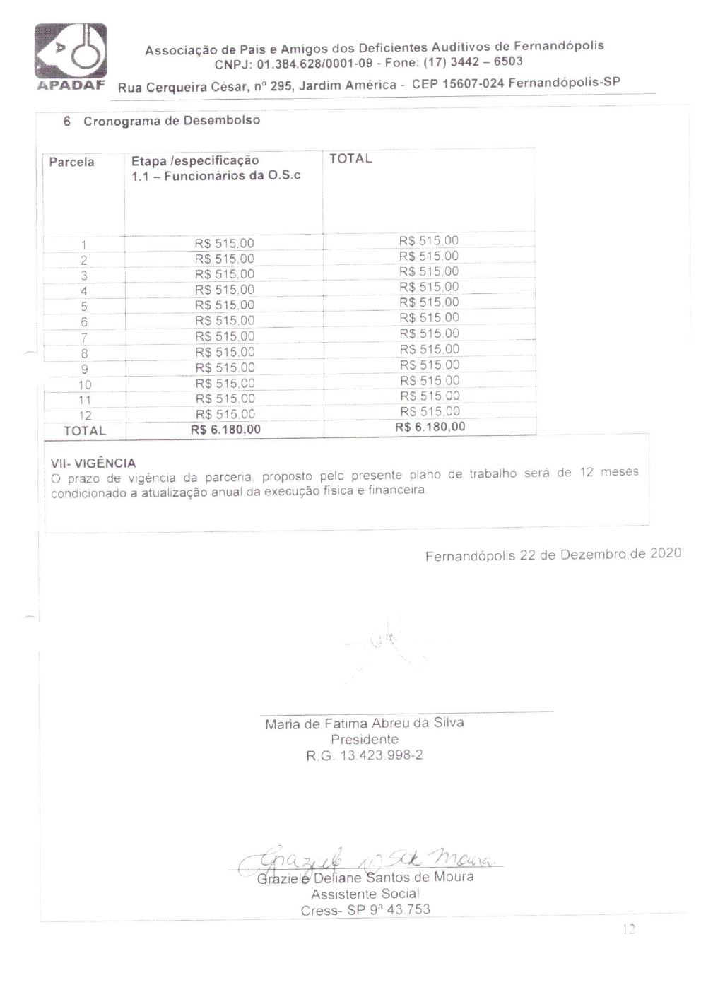 Página 26 de Prestação de Contas Anual — Pedranópolis — 2021 — Volume 1