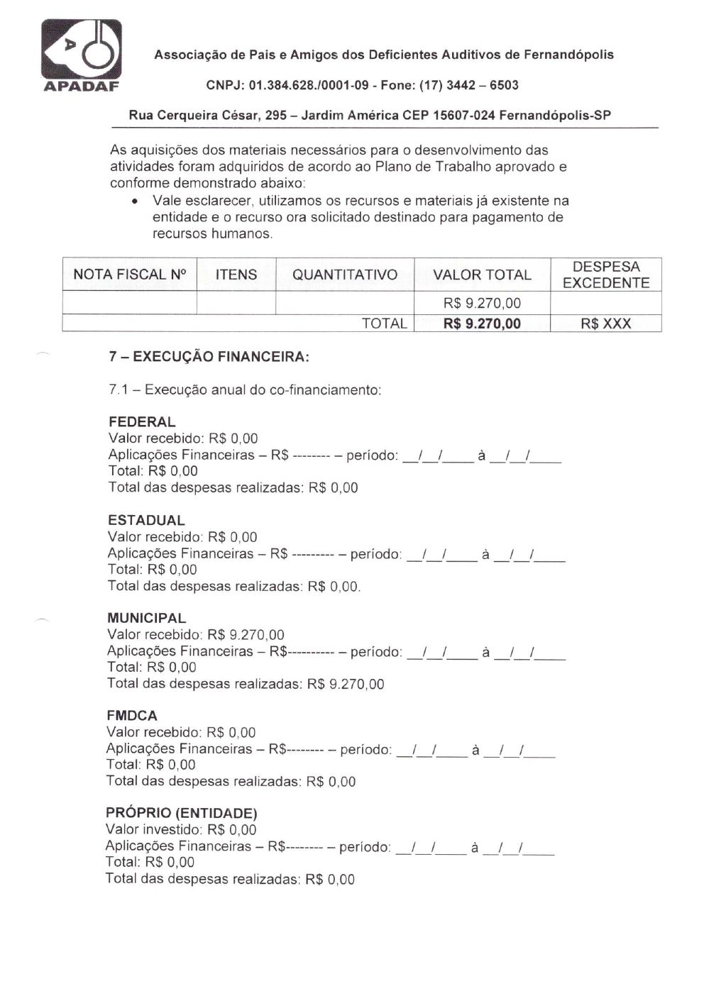 Página 32 de Prestação de Contas Anual — Pedranópolis — 2021 — Volume 1