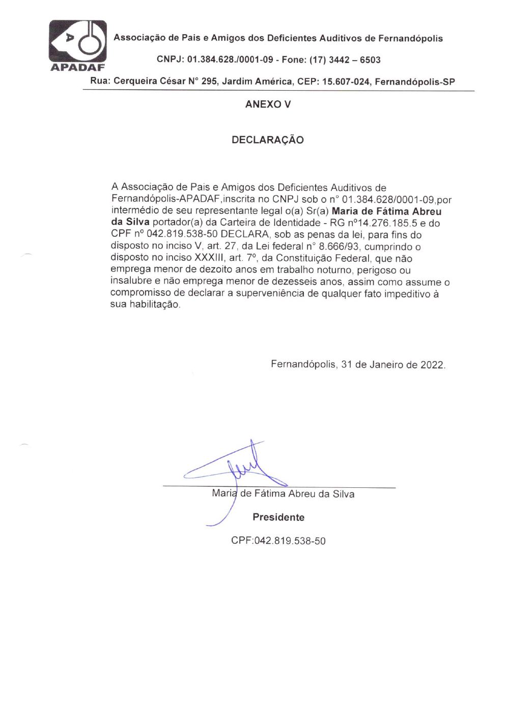 Página 38 de Prestação de Contas Anual — Pedranópolis — 2021 — Volume 1