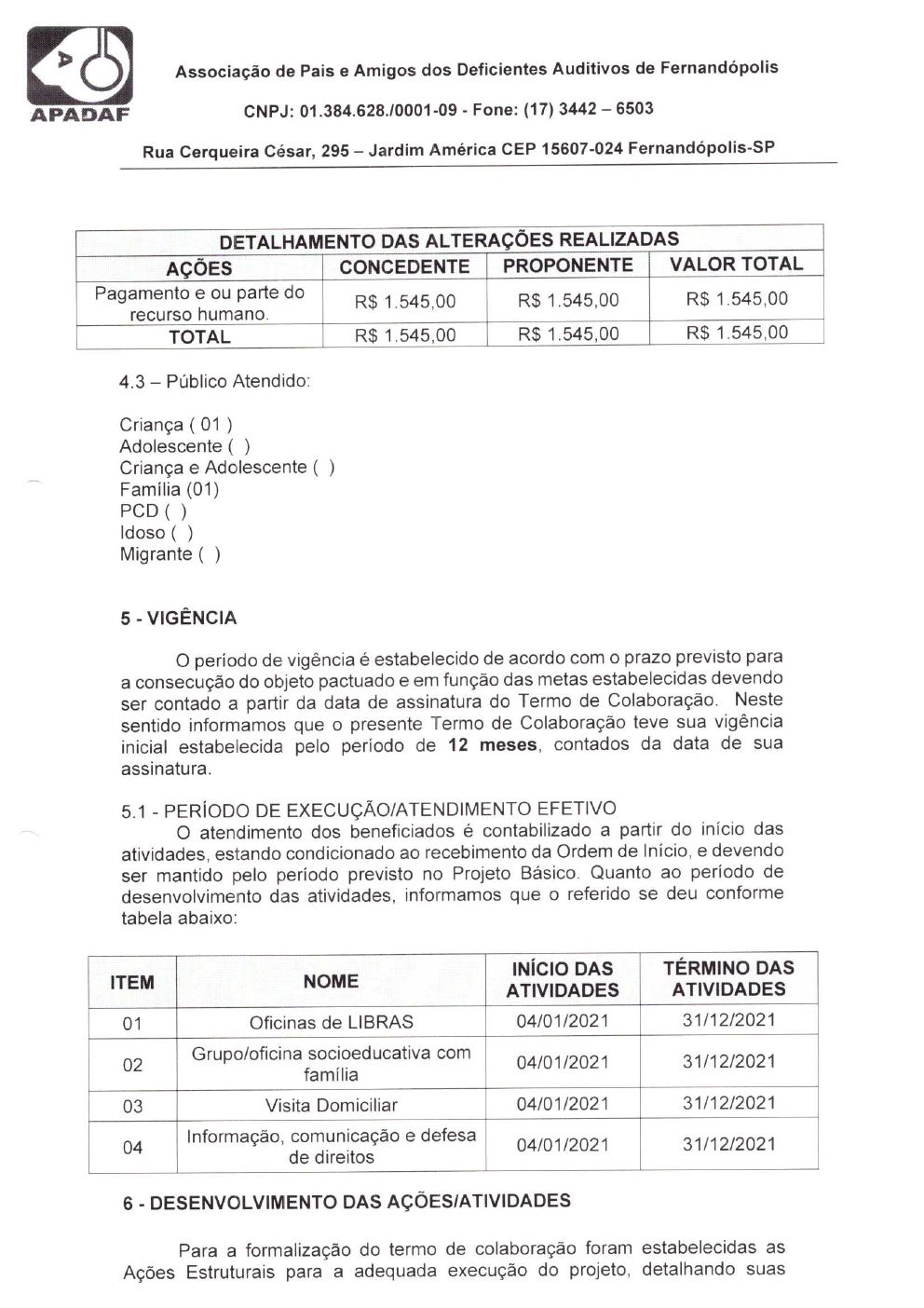 Página 29 de Prestação de Contas Anual — Pedranópolis — 2021 — Volume 2