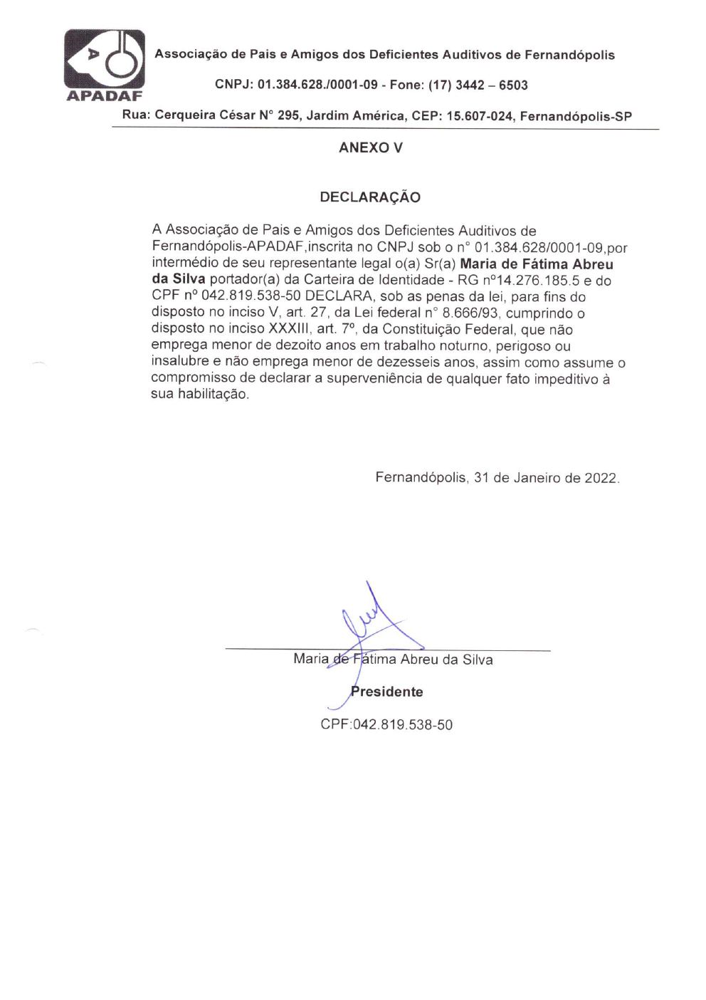 Página 37 de Prestação de Contas Anual — Pedranópolis — 2021 — Volume 2