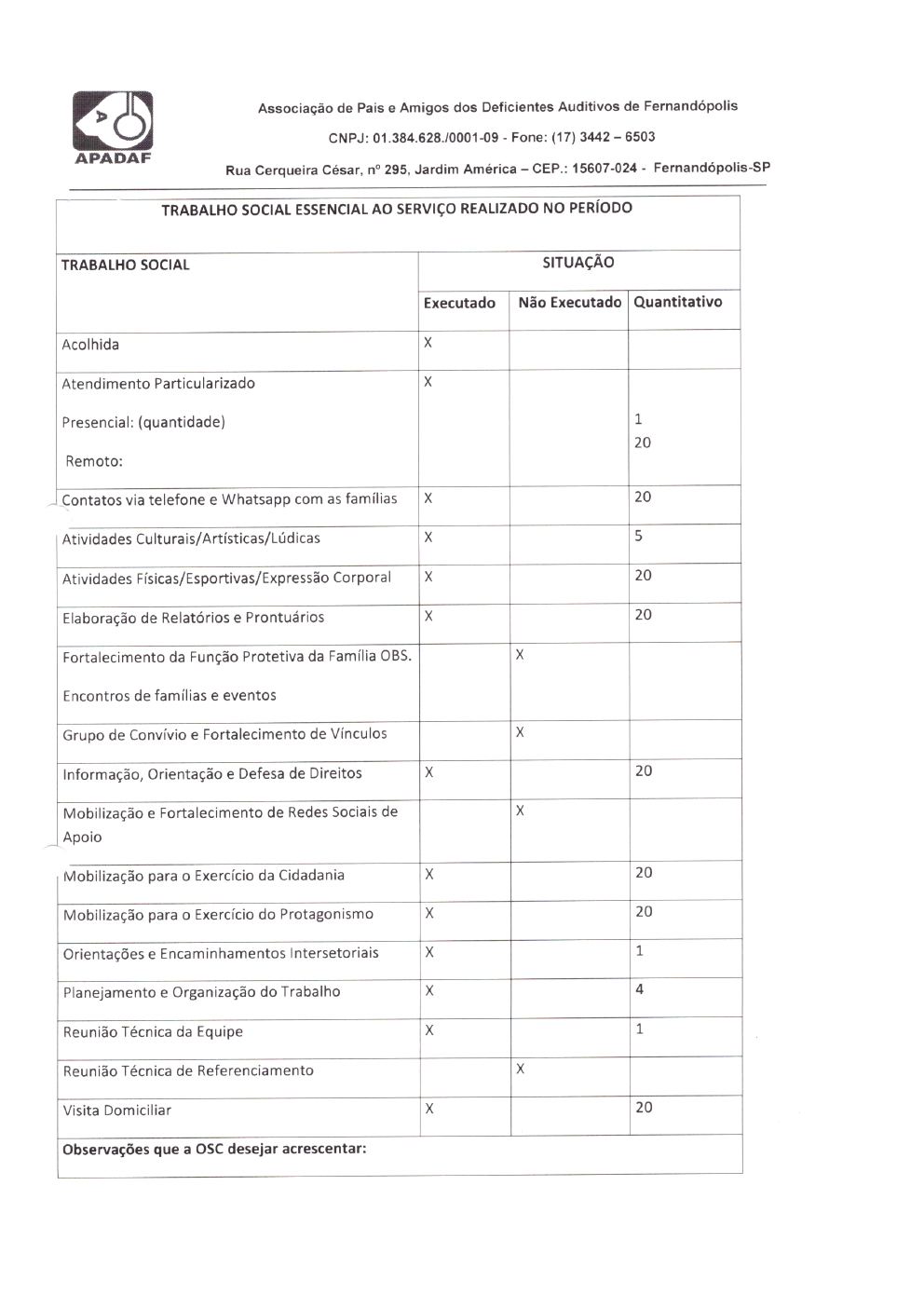Página 21 de Prestação de Contas Mensal — Habilitação e Reabilitação — 9ª Parcela — Outubro/2021