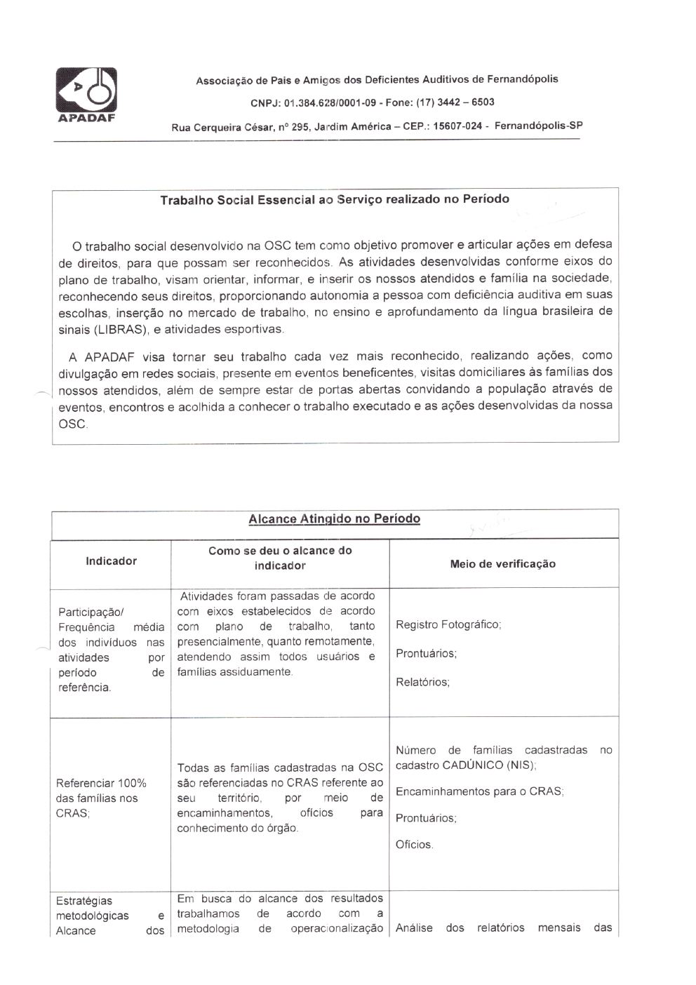 Página 17 de Prestação de Contas Mensal — Habilitação e Reabilitação — 2ª Parcela — Março/2022
