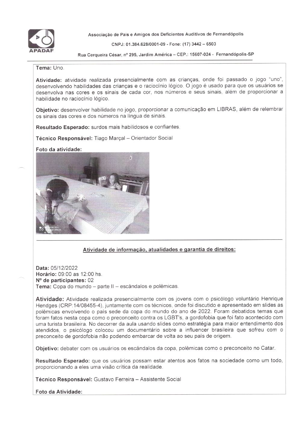 Página 18 de Prestação de Contas Mensal — Habilitação e Reabilitação — 12ª Parcela — Janeiro/2023