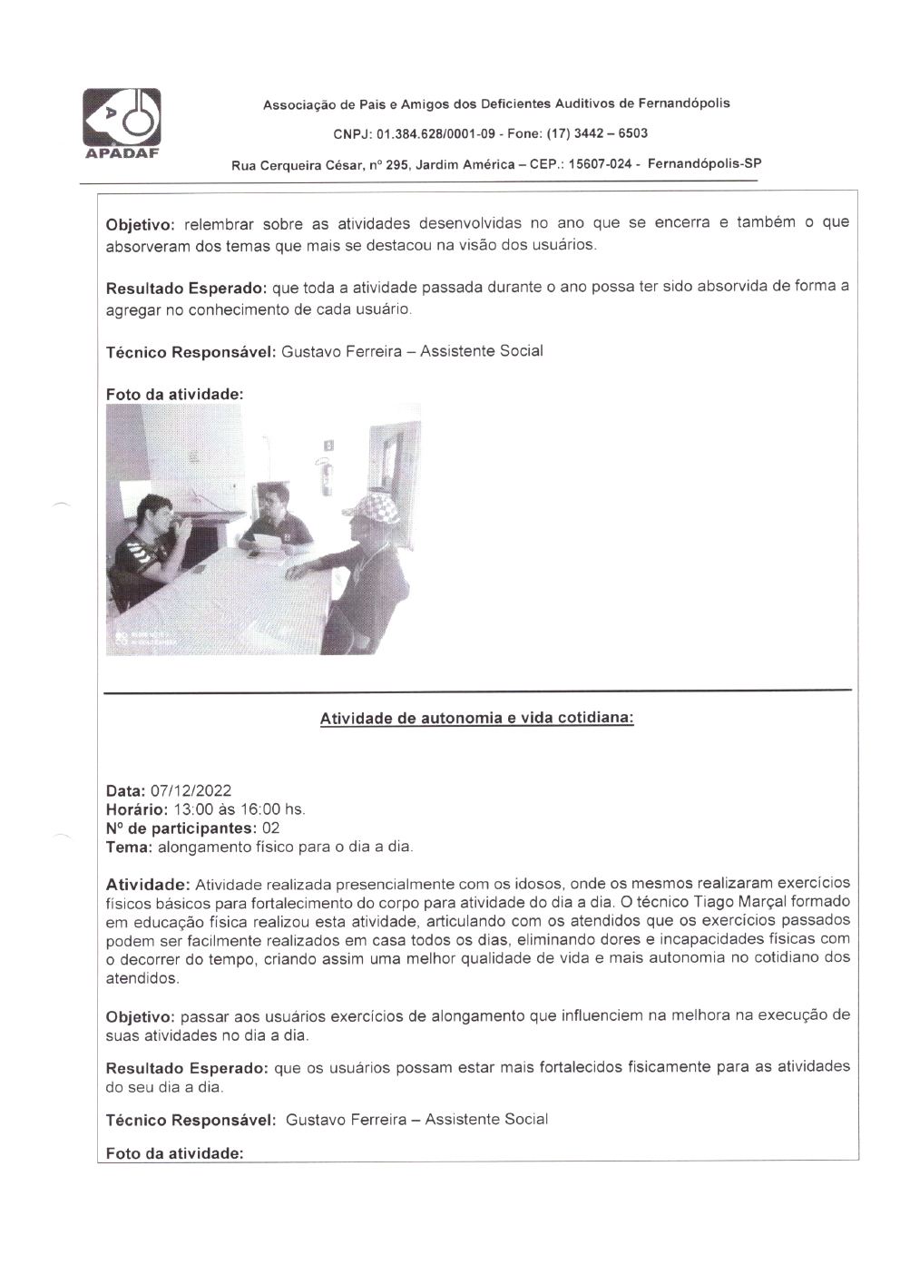 Página 21 de Prestação de Contas Mensal — Habilitação e Reabilitação — 12ª Parcela — Janeiro/2023