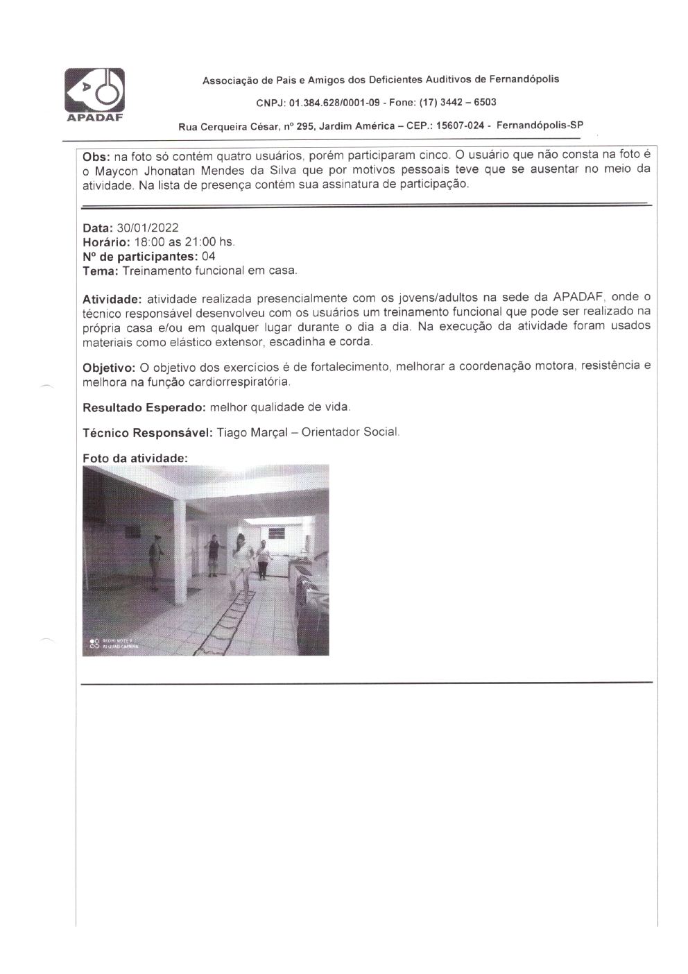 Página 26 de Prestação de Contas Mensal — Habilitação e Reabilitação — 12ª Parcela — Janeiro/2023