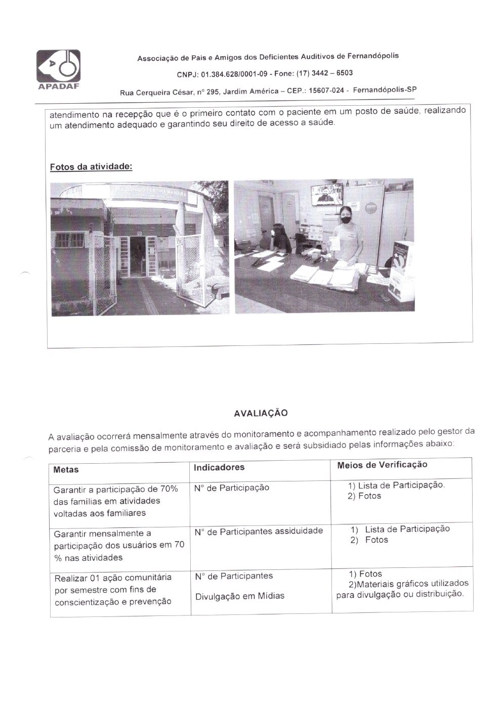 Página 27 de Prestação de Contas Mensal — Habilitação e Reabilitação — 7ª Parcela — Agosto/2023