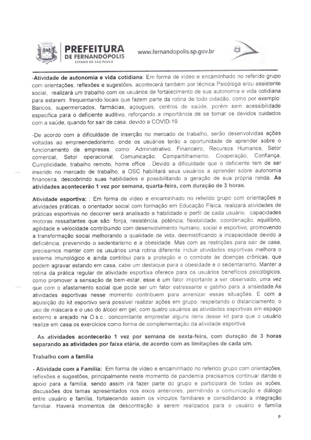 Página 3 de Certidão de Apostilamento — Metodologia e Operacionalização (COVID-19) — 2020