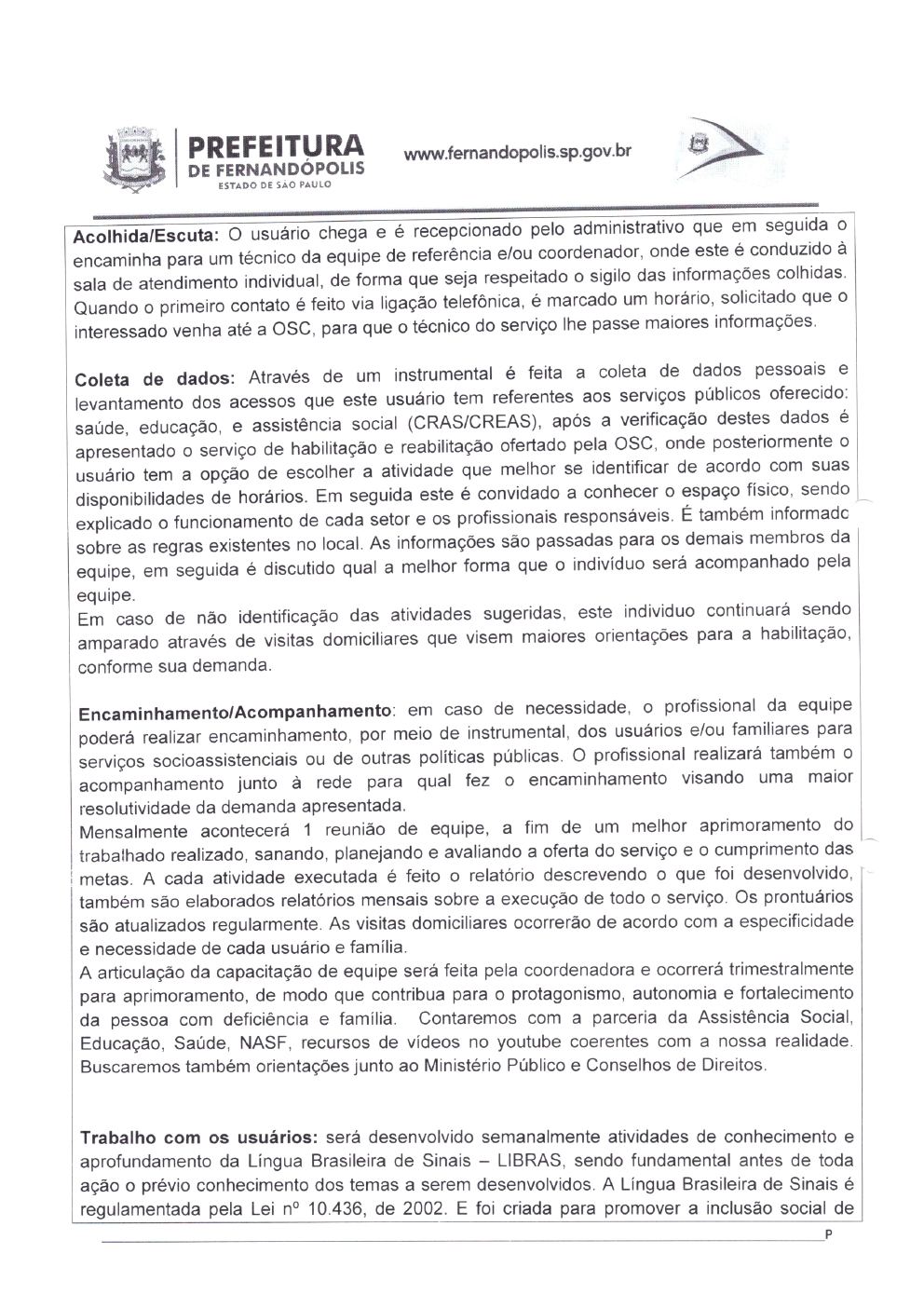 Página 8 de Certidão de Apostilamento — Plano de Trabalho 2022 — Habilitação e Reabilitação
