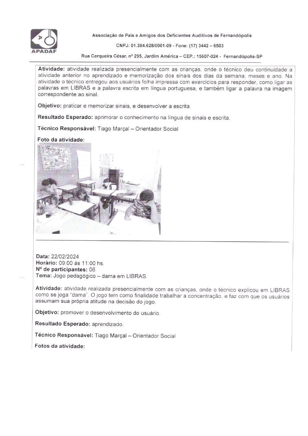 Página 17 de Prestação de Contas Mensal — Habilitação e Reabilitação — 2ª Parcela — Maio/2024