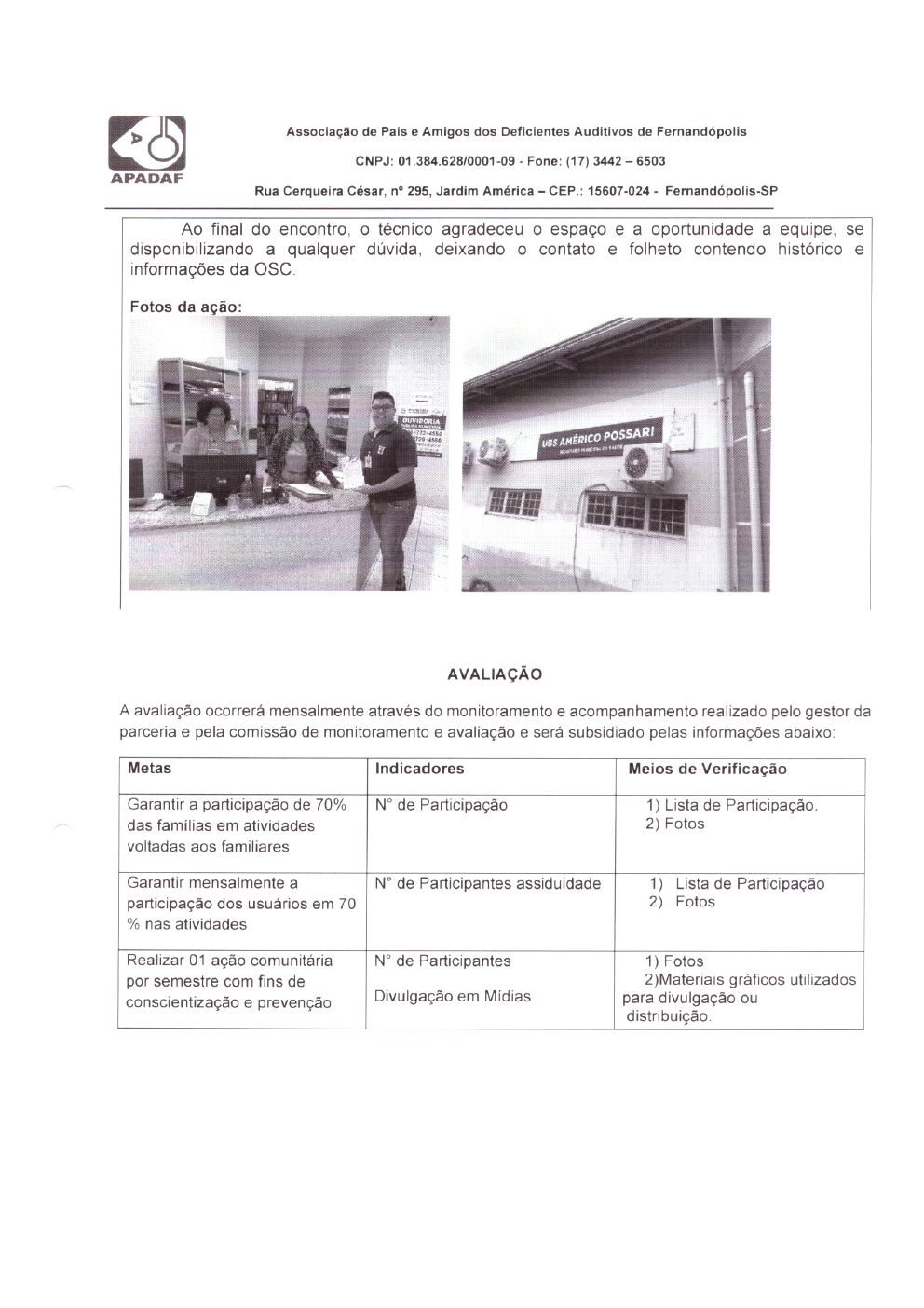 Página 27 de Prestação de Contas Mensal — Habilitação e Reabilitação — 7ª Parcela — Agosto/2024