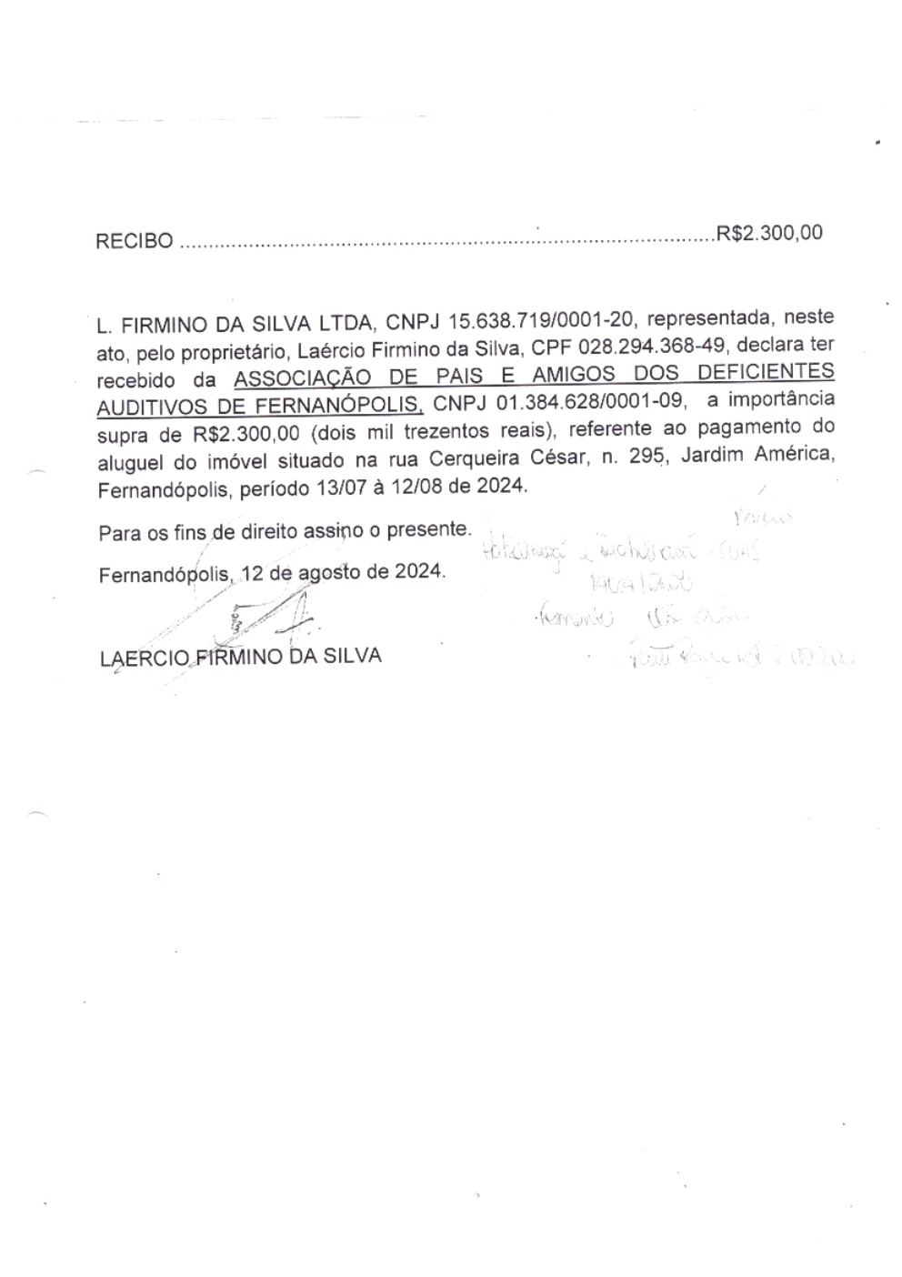 Página 12 de Prestação de Contas Trimestral — 4º Trimestre de 2024 (Outubro a Dezembro)