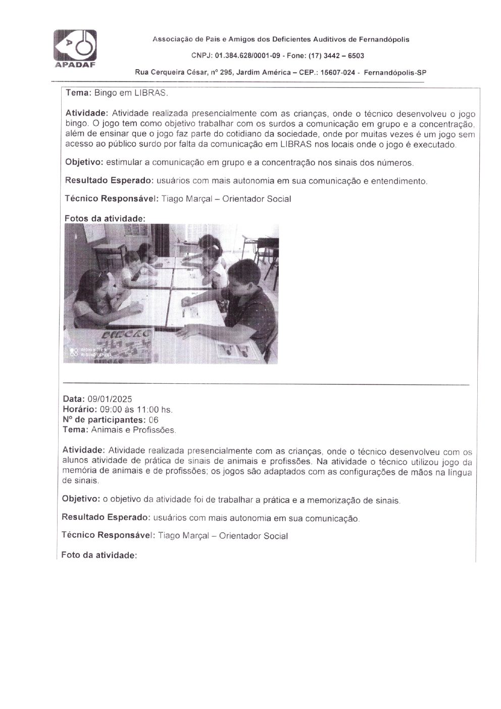 Página 4 de Prestação de Contas Mensal — Habilitação e Reabilitação — Janeiro/2025