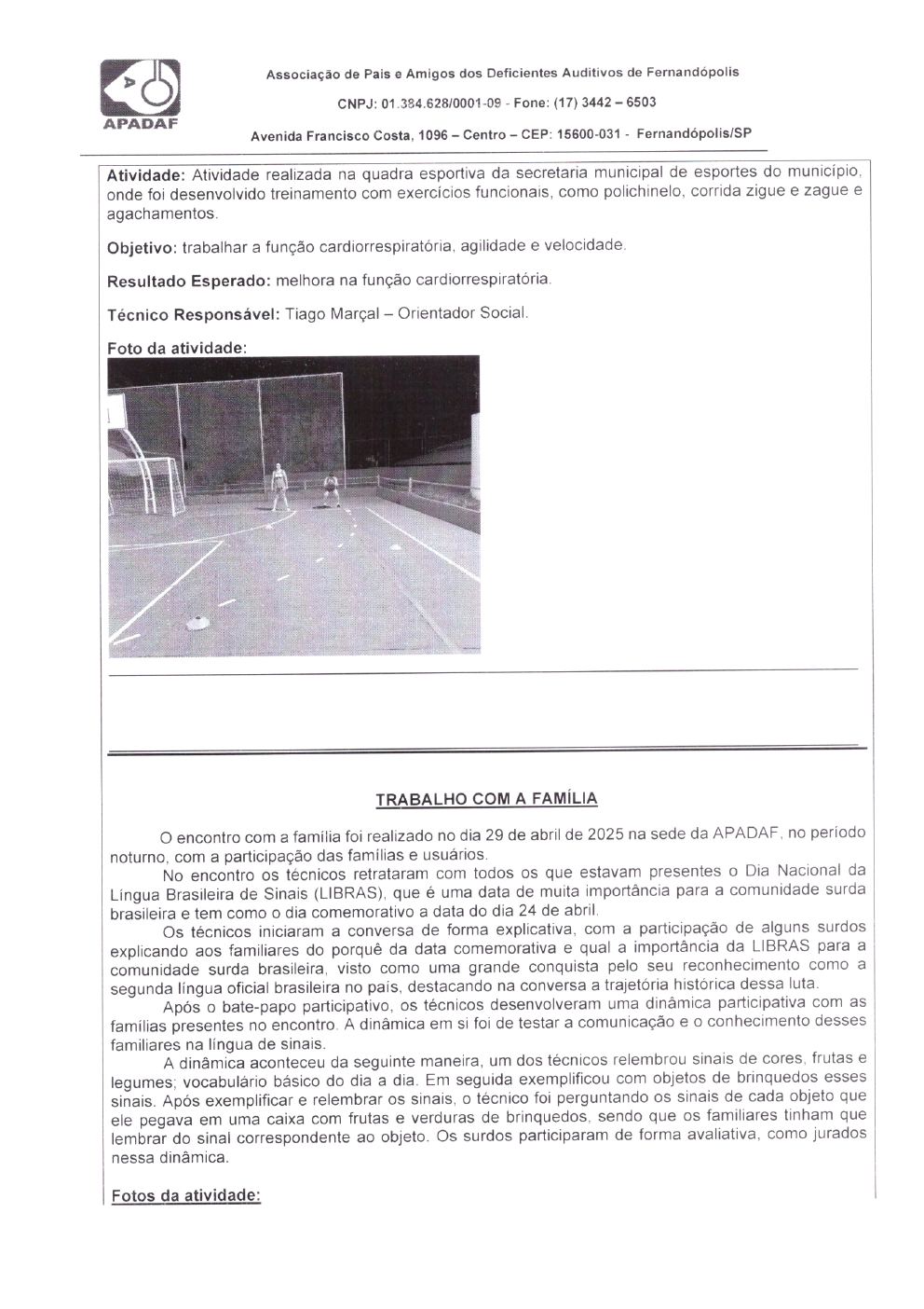 Página 16 de Prestação de Contas Mensal — Habilitação e Reabilitação — Abril/2025