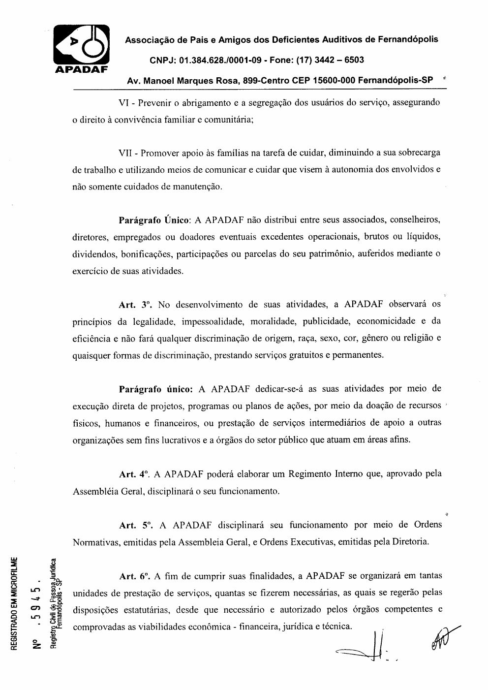 Página 5 de Ata da 225ª Assembleia Geral Extraordinária — Mudança de Sede e Alteração Estatutária — 2019