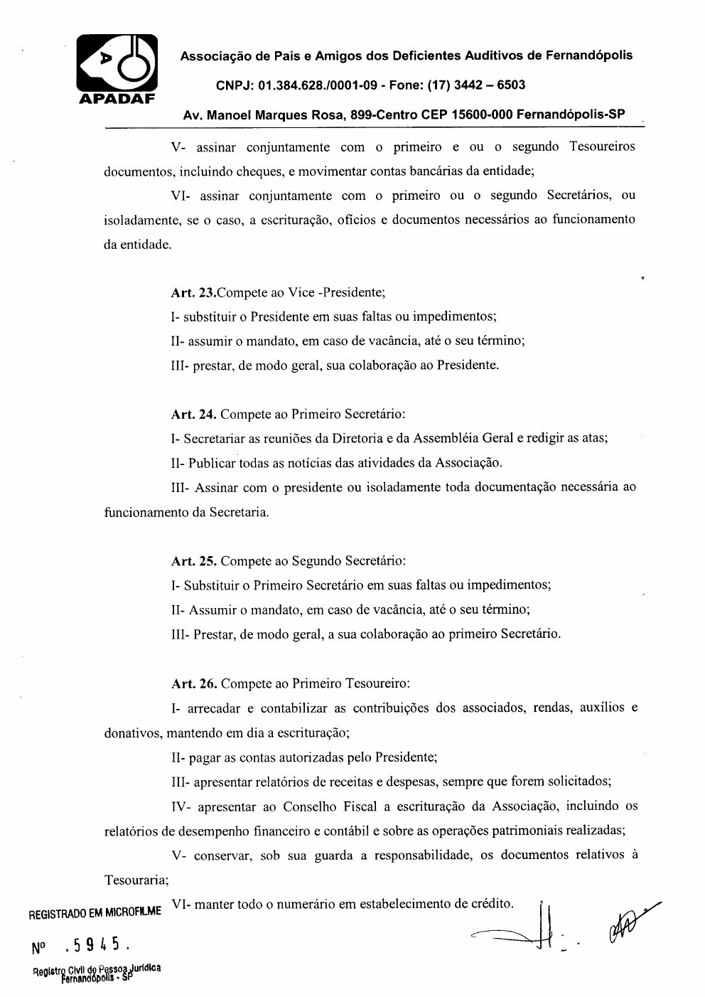Página 10 de Ata da 225ª Assembleia Geral Extraordinária — Mudança de Sede e Alteração Estatutária — 2019