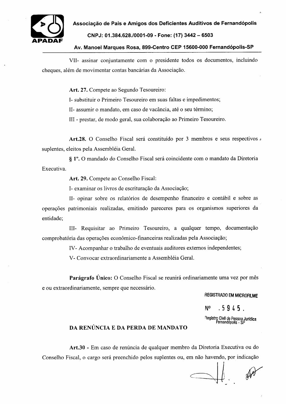 Página 11 de Ata da 225ª Assembleia Geral Extraordinária — Mudança de Sede e Alteração Estatutária — 2019